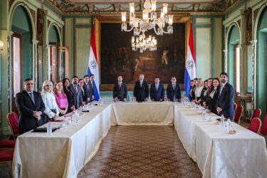 Ministro Colmán participó de evaluación de gestión con el presidente Mario Abdo