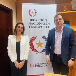 Reunión con el Presidente de la DINATRAN