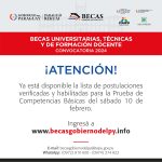 Finalizó la etapa de revisión documental de las postulaciones recibidas en la Convocatoria 2024