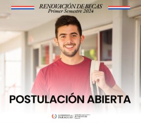 La postulación para la Renovación de Becas 2024, ya se encuentra abierta