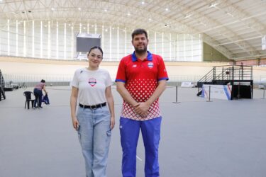 Visita de la Ministra a los escenarios deportivos del COP
