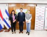 Ministra de la Juventud invita al Embajador de Israel a conocer el campus de la UNA para fortalecer vínculos en ciencia, tecnología y educación