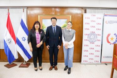 Ministra de la Juventud invita al Embajador de Israel a conocer el campus de la UNA para fortalecer vínculos en ciencia, tecnología y educación